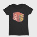 Eat Sleep Books Repeat, Tricou Femei