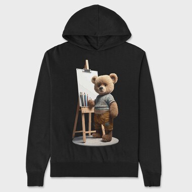 Artist Teddy, Hanorac Oversize Barbati (Unisex)