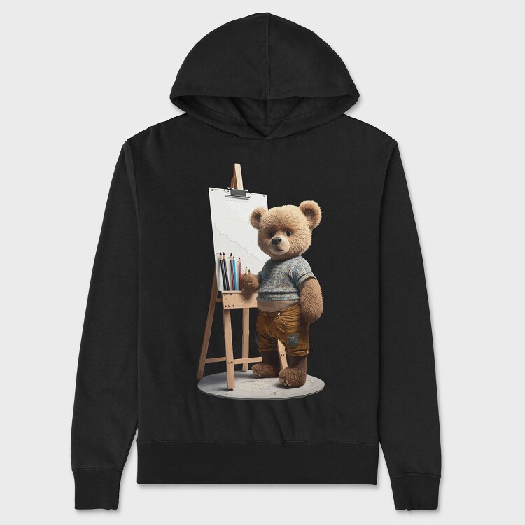 Artist Teddy, Hanorac Oversize Barbati (Unisex)