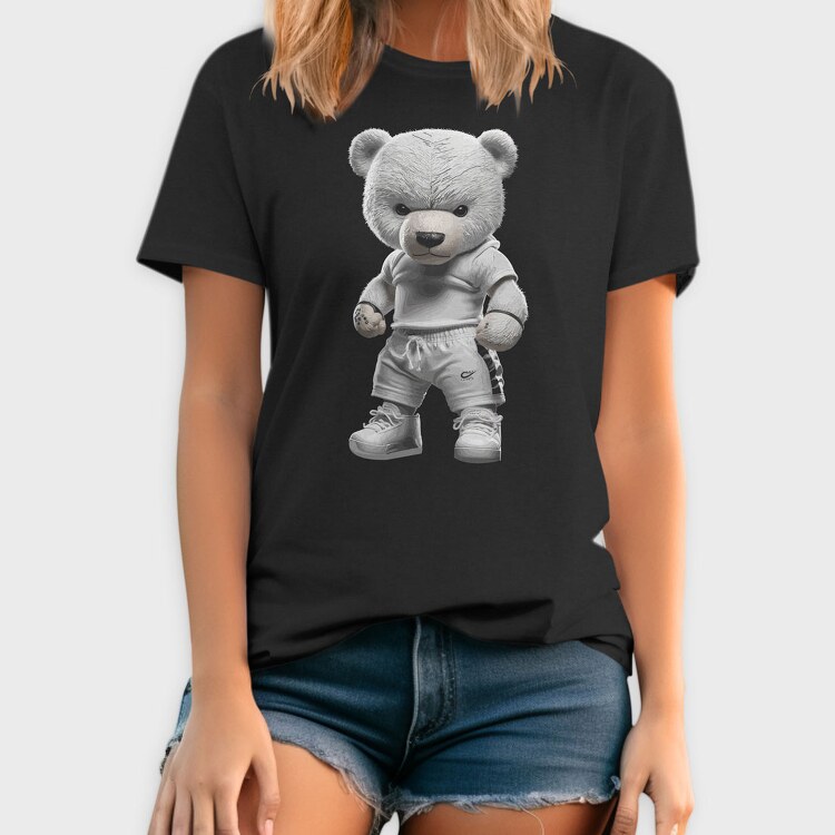 Athlete Teddy Bear, Tricou Barbati (Unisex)