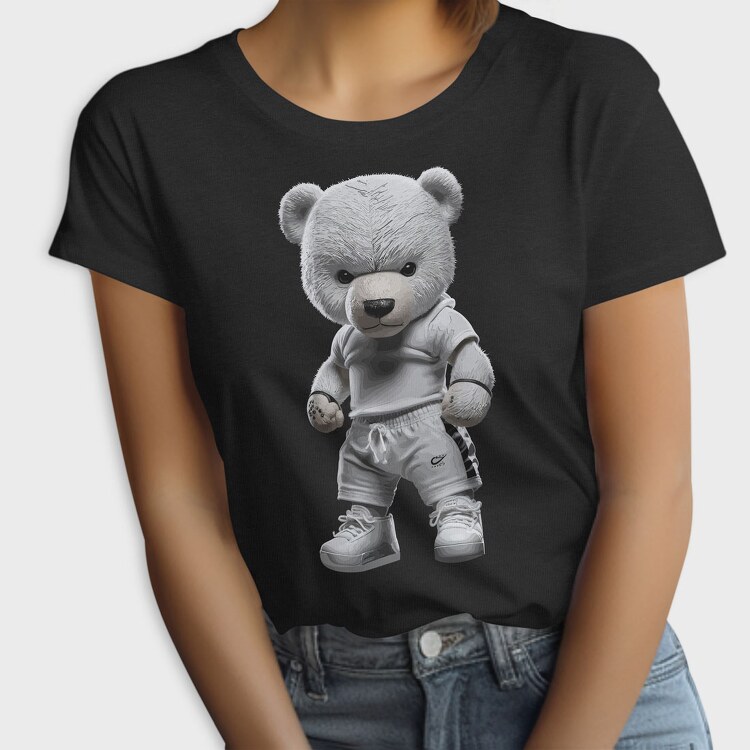 Athlete Teddy Bear, Tricou Femei