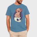 Pug Skull, Tricou Barbati (Unisex)