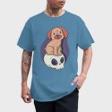 Pug Skull, Tricou Barbati (Unisex)