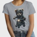 Biker Teddy Bear, Tricou Femei