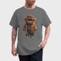 Vintage Teddy Bear, Tricou Barbati (Unisex)