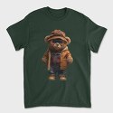 Vintage Teddy Bear, Tricou Barbati (Unisex)