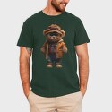 Vintage Teddy Bear, Tricou Barbati (Unisex)