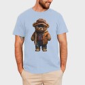 Vintage Teddy Bear, Tricou Barbati (Unisex)