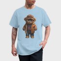 Vintage Teddy Bear, Tricou Barbati (Unisex)