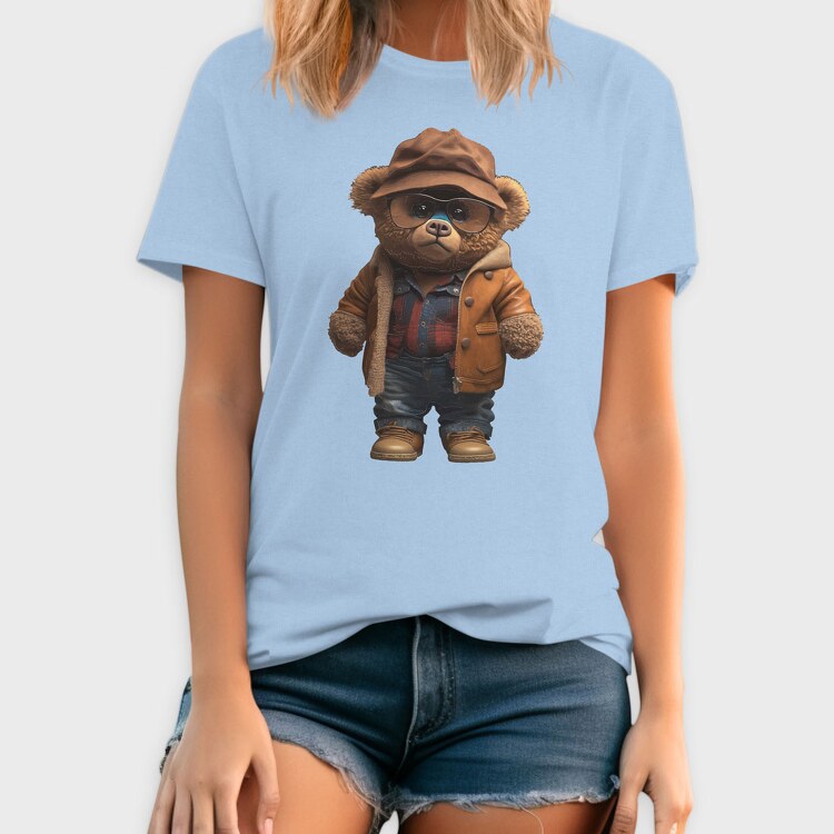 Vintage Teddy Bear, Tricou Barbati (Unisex)