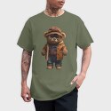 Vintage Teddy Bear, Tricou Barbati (Unisex)