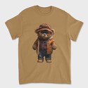 Vintage Teddy Bear, Tricou Barbati (Unisex)