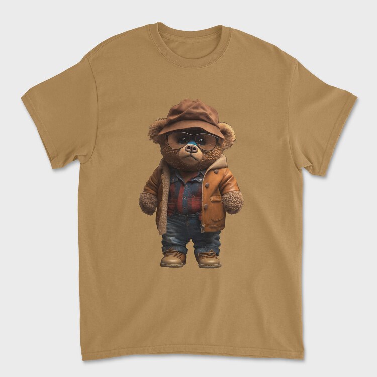 Vintage Teddy Bear, Tricou Barbati (Unisex)