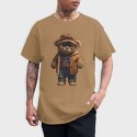 Vintage Teddy Bear, Tricou Barbati (Unisex)