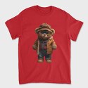 Vintage Teddy Bear, Tricou Barbati (Unisex)