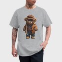 Vintage Teddy Bear, Tricou Barbati (Unisex)