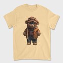 Vintage Teddy Bear, Tricou Barbati (Unisex)