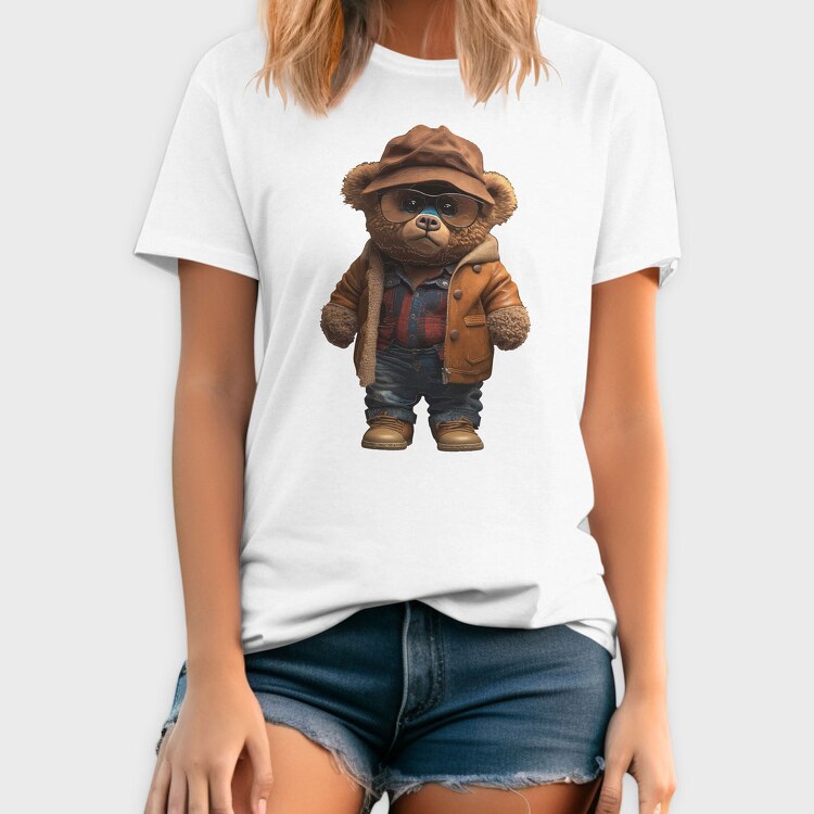 Vintage Teddy Bear, Tricou Barbati (Unisex)