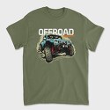 Adventure Offroad Jeep, Tricou Barbati (Unisex)