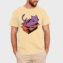 Cat In Box, Tricou Barbati (Unisex)