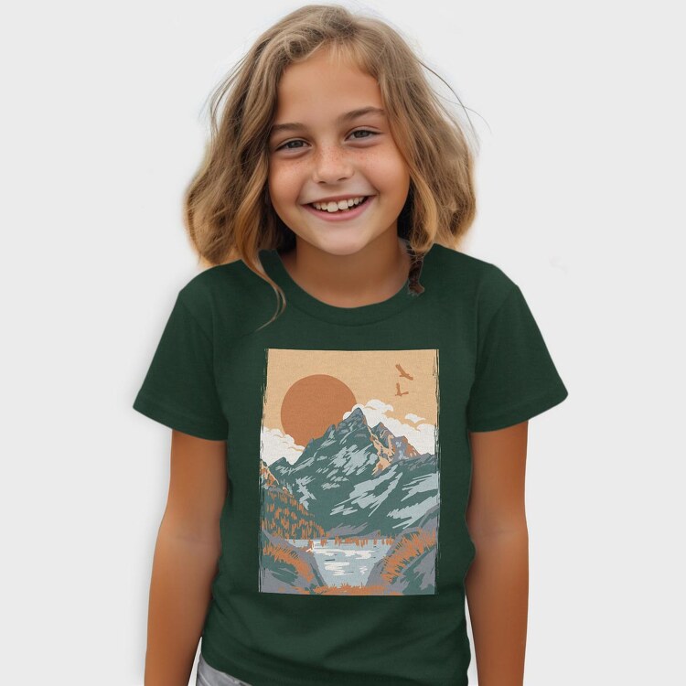 Vintage Mountain, Tricou Copii