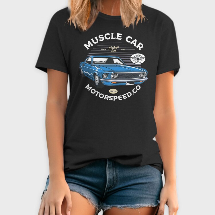 1969 mustang SportsRoof, Tricou Barbati (Unisex)
