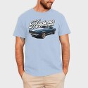 Muscle Blue Car, Tricou Barbati (Unisex)