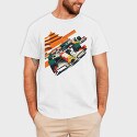 Bauhaus Formula Racing Car, Tricou Barbati (Unisex)