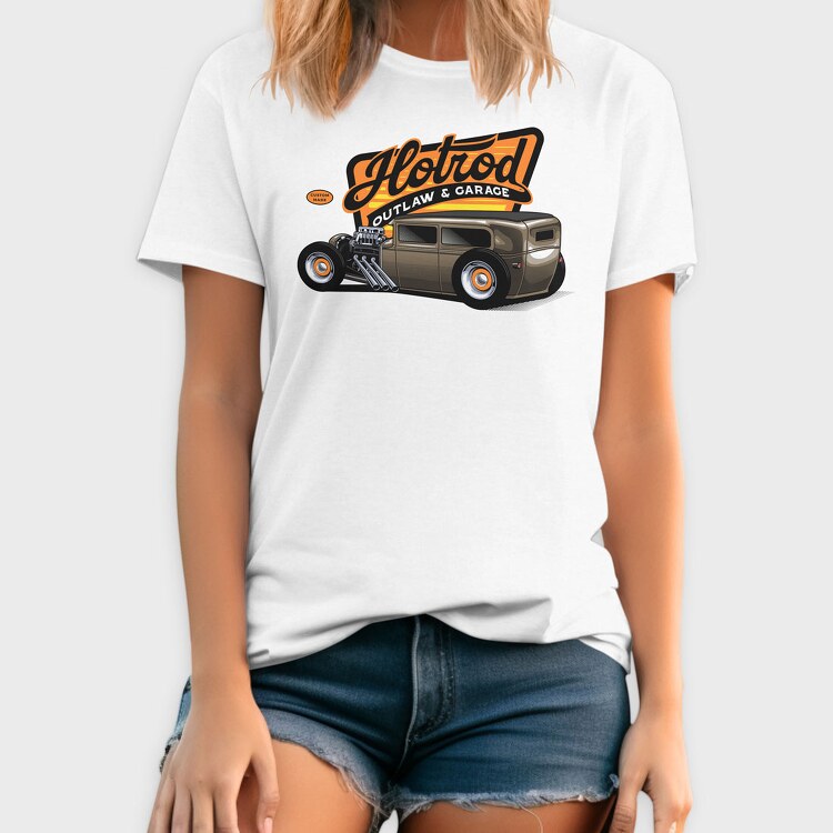 Hotrod 7, Tricou Barbati (Unisex)