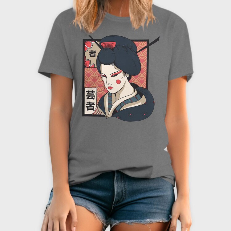 Geisha Traditional, Tricou Barbati (Unisex)
