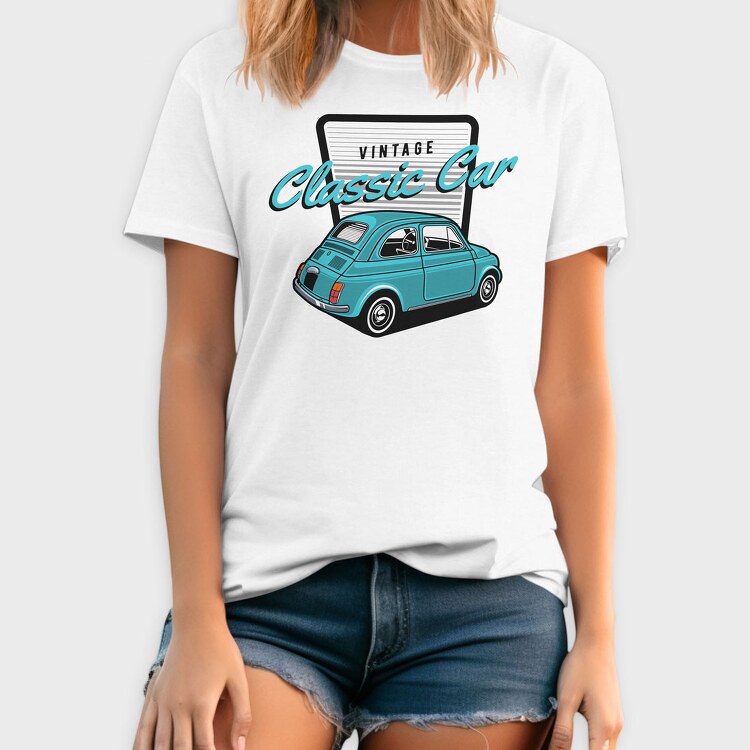 1975 Fiat 500, Tricou Barbati (Unisex)