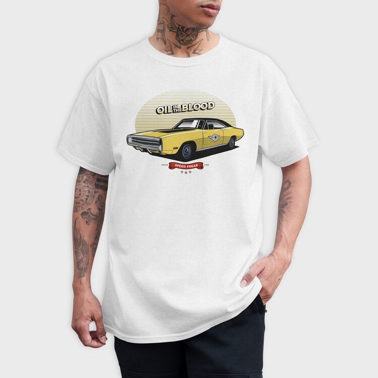 Dodge Charger R T 426, Tricou Barbati (Unisex)
