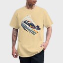Formula Racing Car Bauhaus Abstract, Tricou Barbati (Unisex)