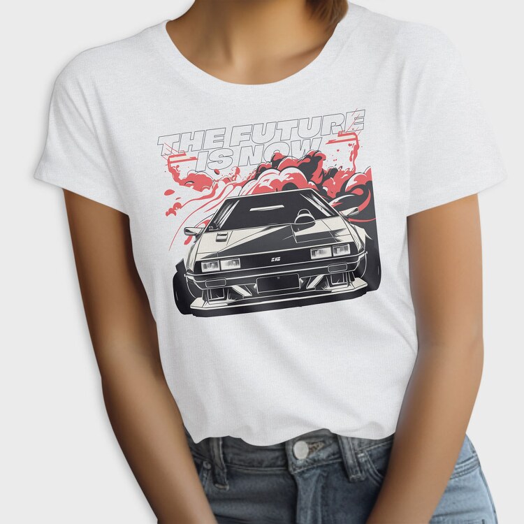 Futuristic Car Smoke, Tricou Femei