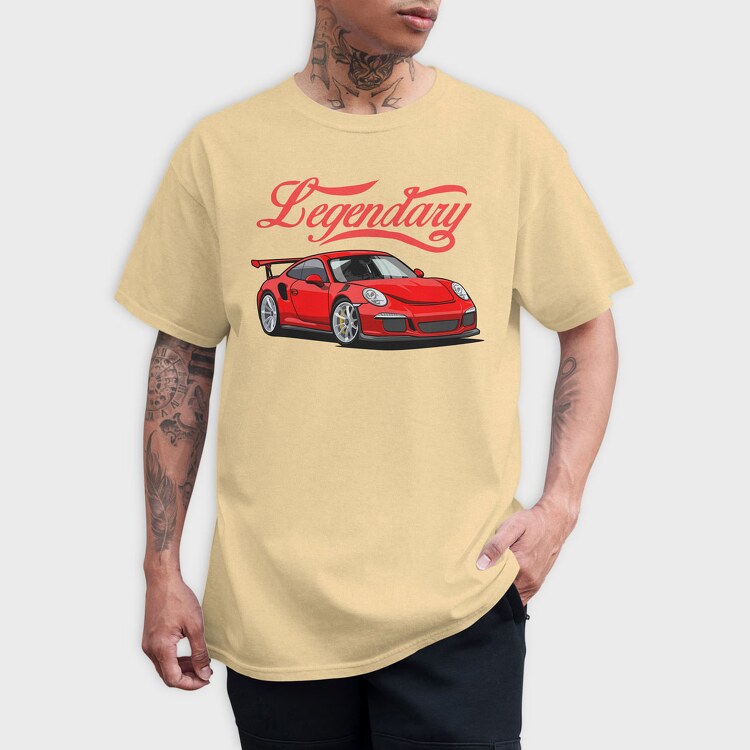 Legendary Porsche, Tricou Barbati (Unisex)