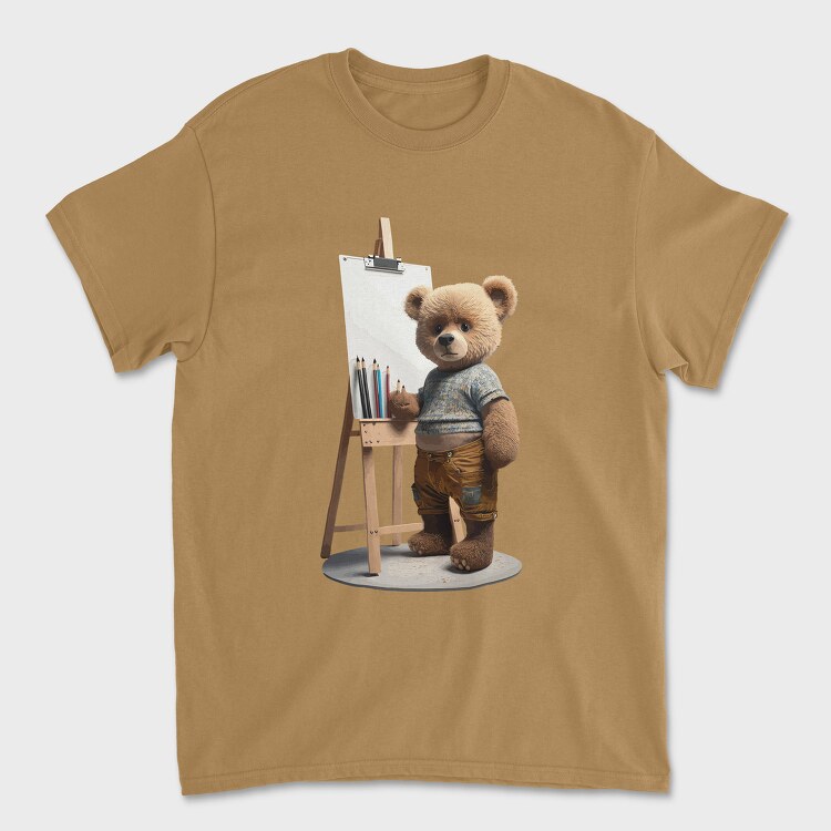 Artist Teddy, Tricou Barbati (Unisex)