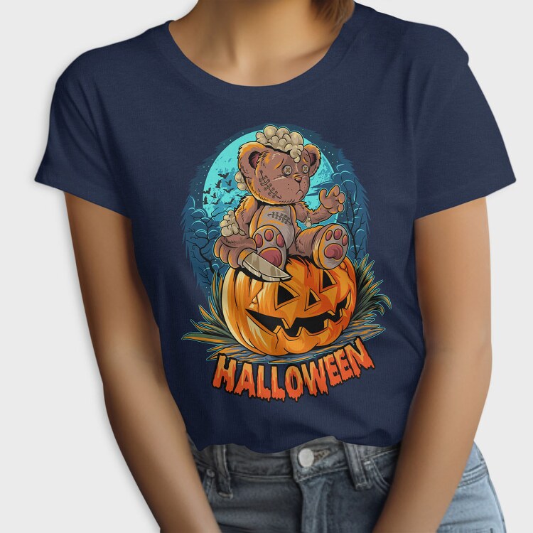 Halloween Teddy Bear, Tricou Femei
