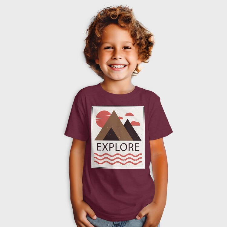 Explore, Tricou Copii