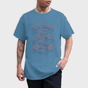 Fish Set Color, Tricou Barbati (Unisex)