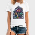 Trippy Shrooms, Tricou Barbati (Unisex)