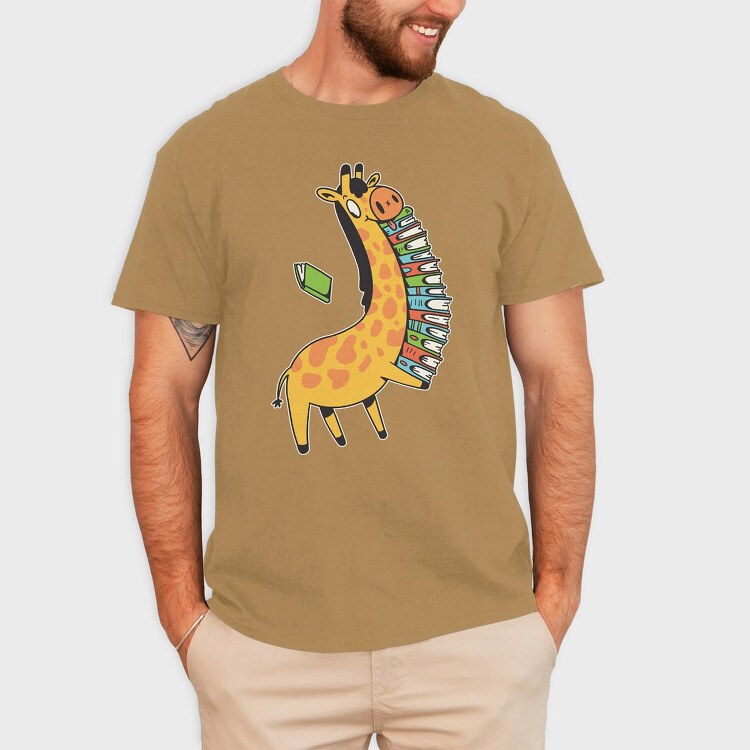 Giraffe Books, Tricou Barbati (Unisex)