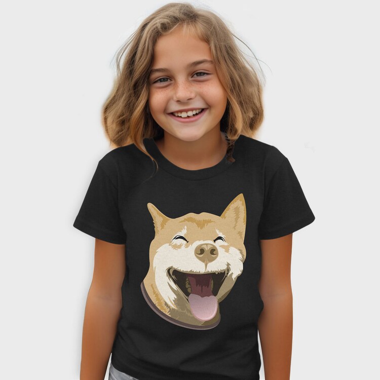 Akita Portrait, Tricou Copii