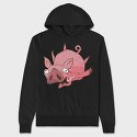 Flying Pig, Hanorac Oversize Barbati (Unisex)