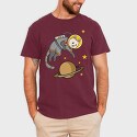 Cat in Space, Tricou Barbati (Unisex)