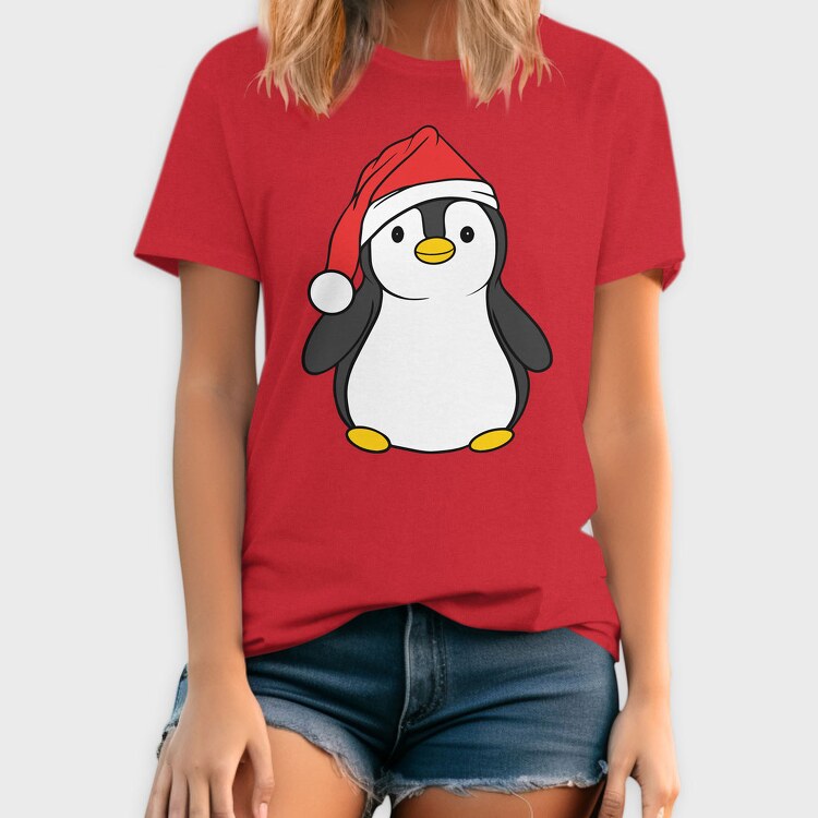 Christmas Penguin, Tricou Barbati (Unisex)