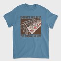 Engine and Beer, Tricou Barbati (Unisex)