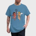Demond Angel Smoking, Tricou Barbati (Unisex)