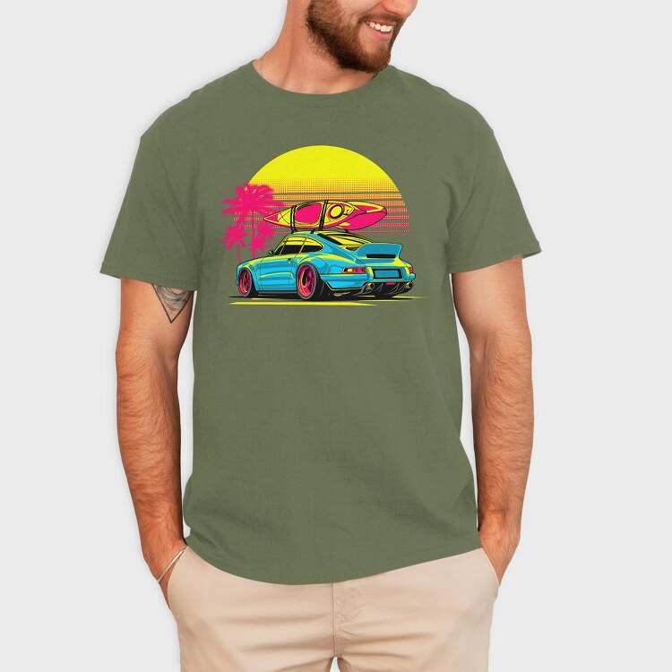 Singer Porsche, Tricou Barbati (Unisex)