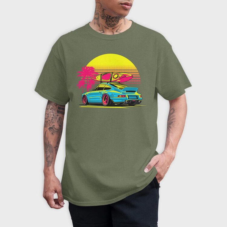 Singer Porsche, Tricou Barbati (Unisex)