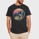 Camping, Tricou Barbati (Unisex)